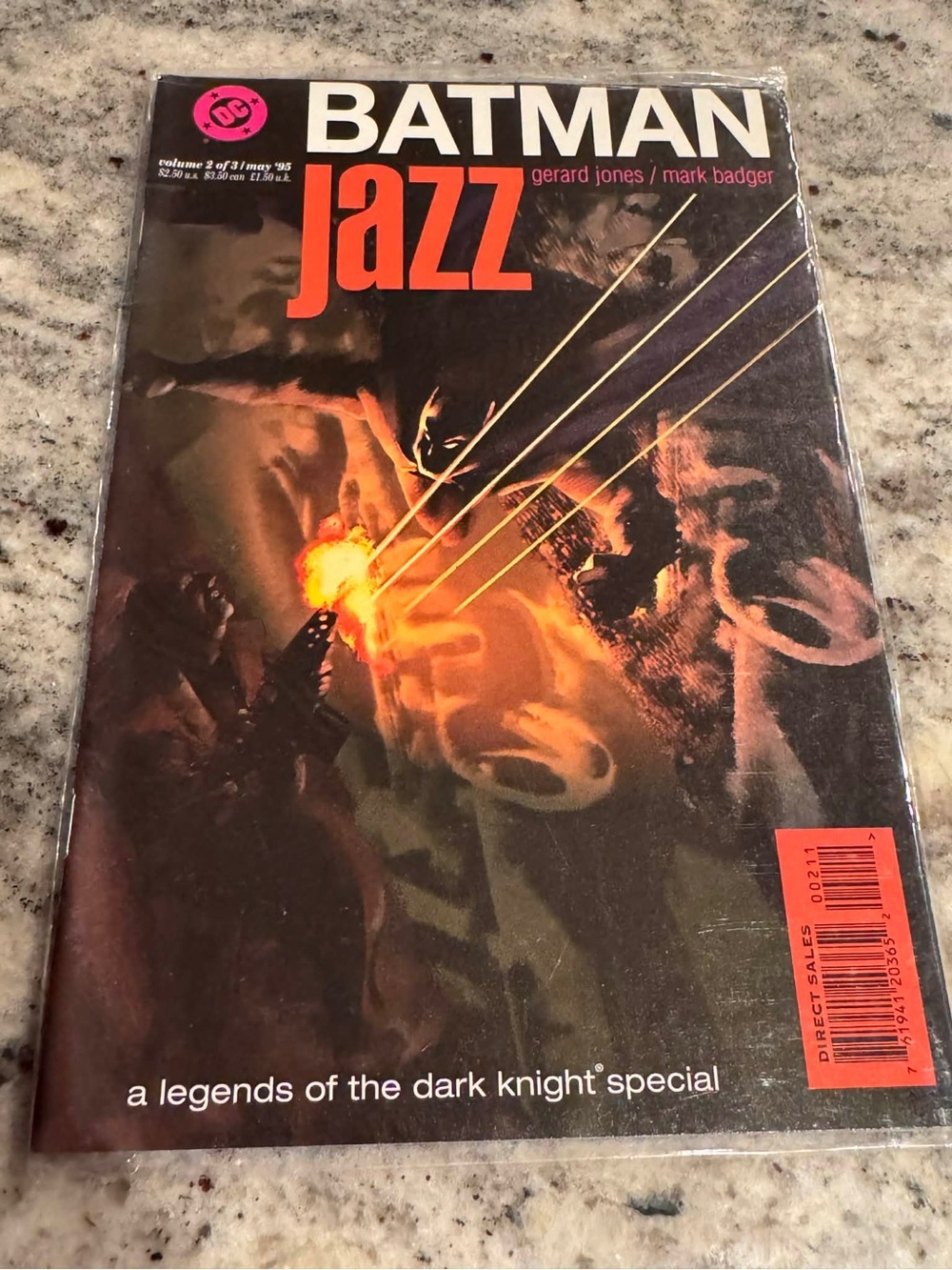 1995 comic book Candyman Farewell to the Flesh Poster — Black, Red, Gold